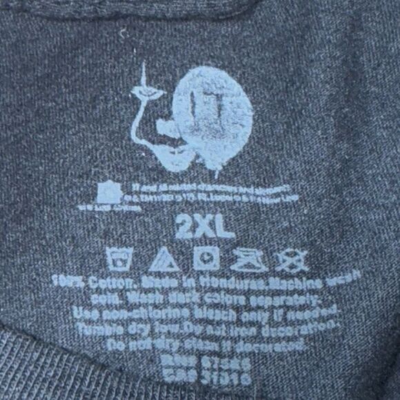 “IT” PENNYWISE Clown Movie Character T SHIRT “You'll Float Too” Size 2XL #129 - Picture 2 of 3